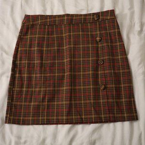 Plaid Skirt